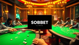 Experience sbobet link alternatif with vibrant casino games and luxurious gambling elements in action.