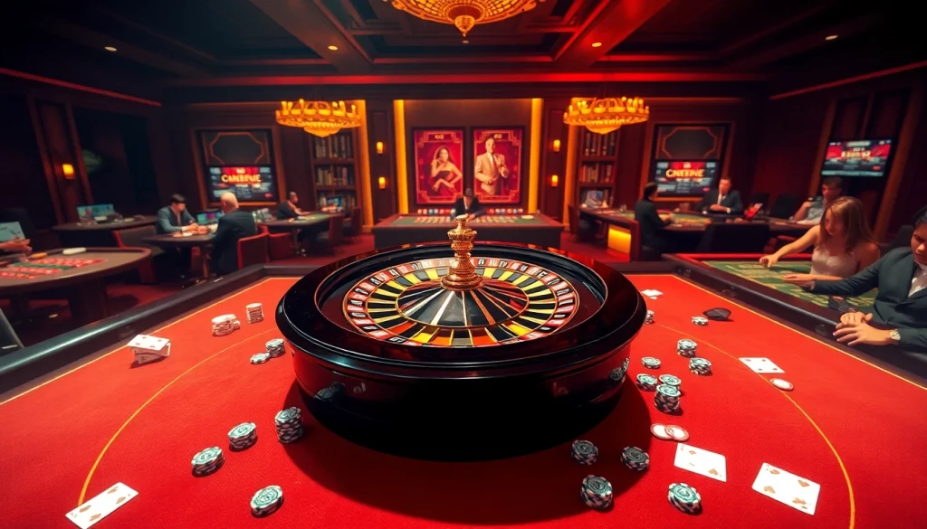 Experience thrilling gameplay at https://e2bett.dev with vibrant casino tables and exciting roulette action.
