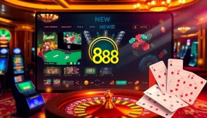 Experience immersive online gaming with new88 featuring roulette and poker action.