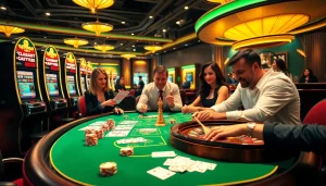 Engage in thrilling casino action at s8 com with vibrant tables and excited players.