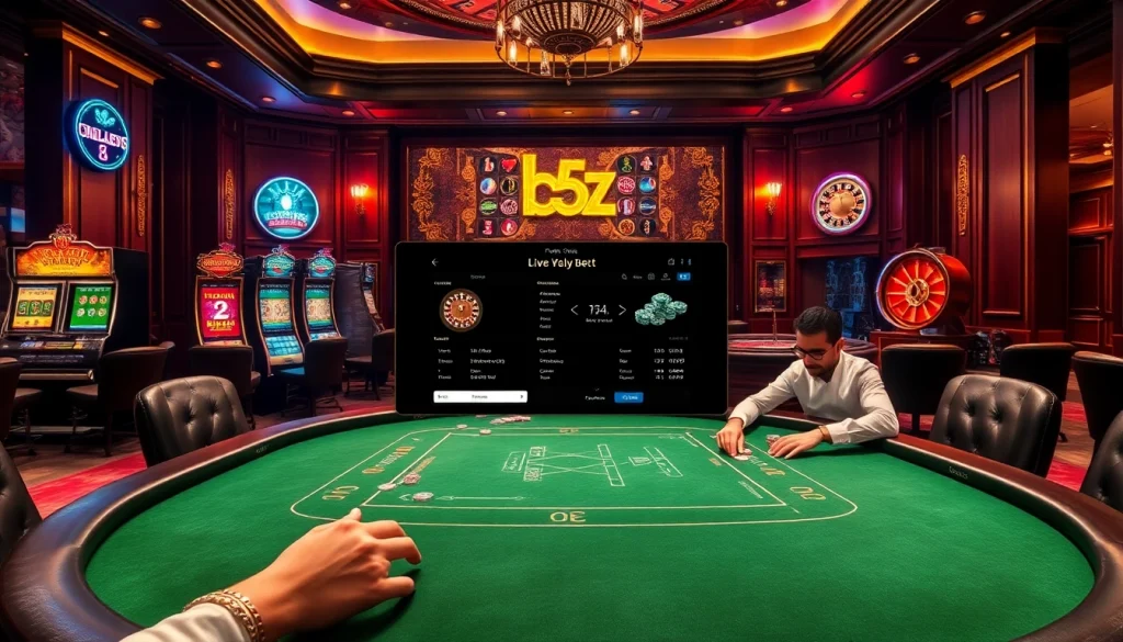 Bets placed at the b52 club casino table, showcasing high-stakes gambling excitement.