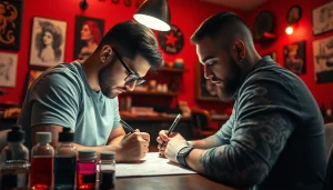 Stunning tattoo artistry in action at https://89bet.tattoo/, showcasing intricate designs and vibrant ink colors.