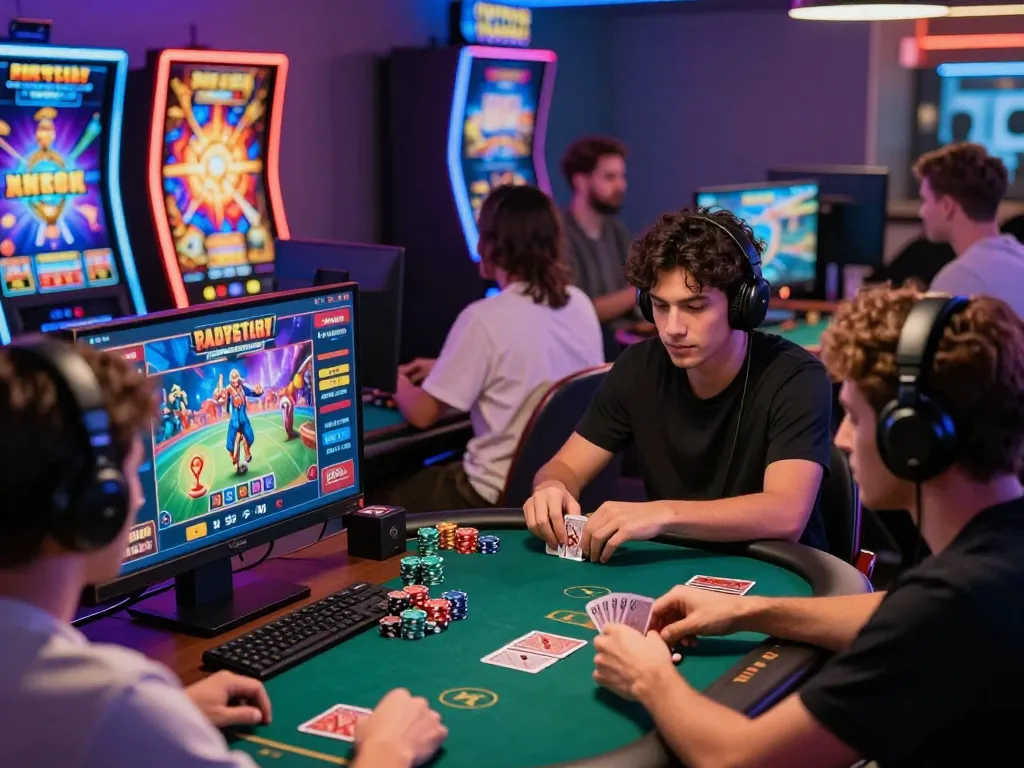 Engaging online gaming experience at https://hitclub9.us.com/ with players enjoying vibrant graphics and classic games.