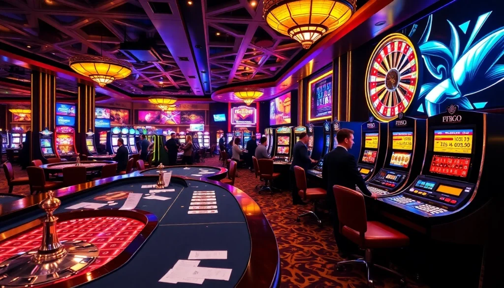 Experience thrilling gameplay at https://f168.law/ with professional dealers, elegant casino tables, and exciting gaming atmosphere.