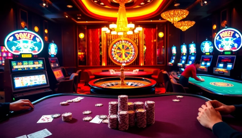 Experience the thrill of winning at 8qbet with exciting casino games and vibrant gaming tables.