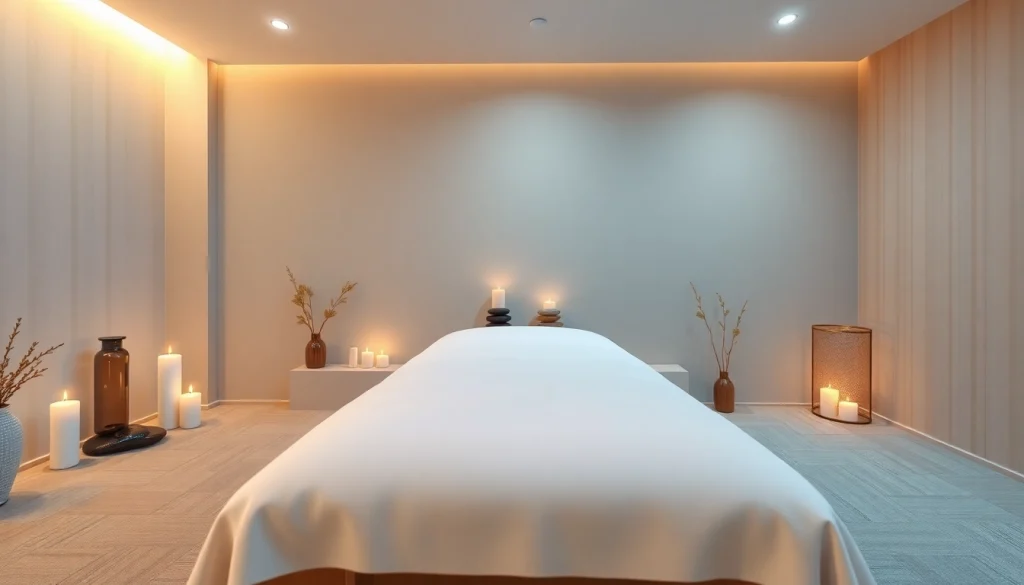 편안한 분위기와 현대적인 장식이 어우러진 울산마사지 치료실