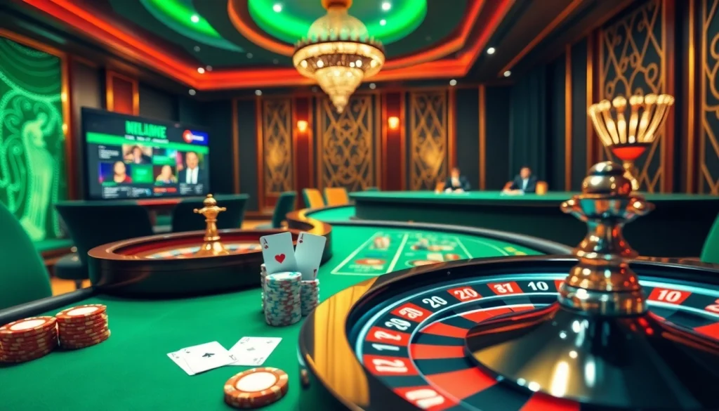 Exciting online gambling at https://luck882.co.com/ with vibrant casino table and action-packed games.