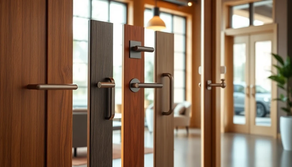 Exquisite door handles from Door Handle Company displayed in a modern interior design.