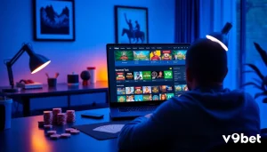 Explore the innovative online betting experience at https://v9bet.ceo with a modern user interface.