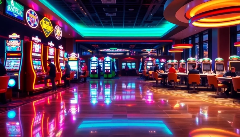 Menangkan permainan di ibet44 sambil menikmati suasana Kasino yang meriah dan penuh warna.