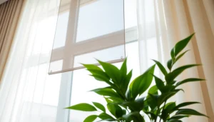 Instalación de mosquiteras en ventana que mejora el ambiente interior.