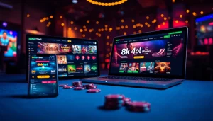 Experience the excitement of 8kbet with premium online gambling features.