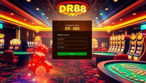 Register for DR88 today to experience exciting online gambling with vibrant visuals and immersive gameplay.