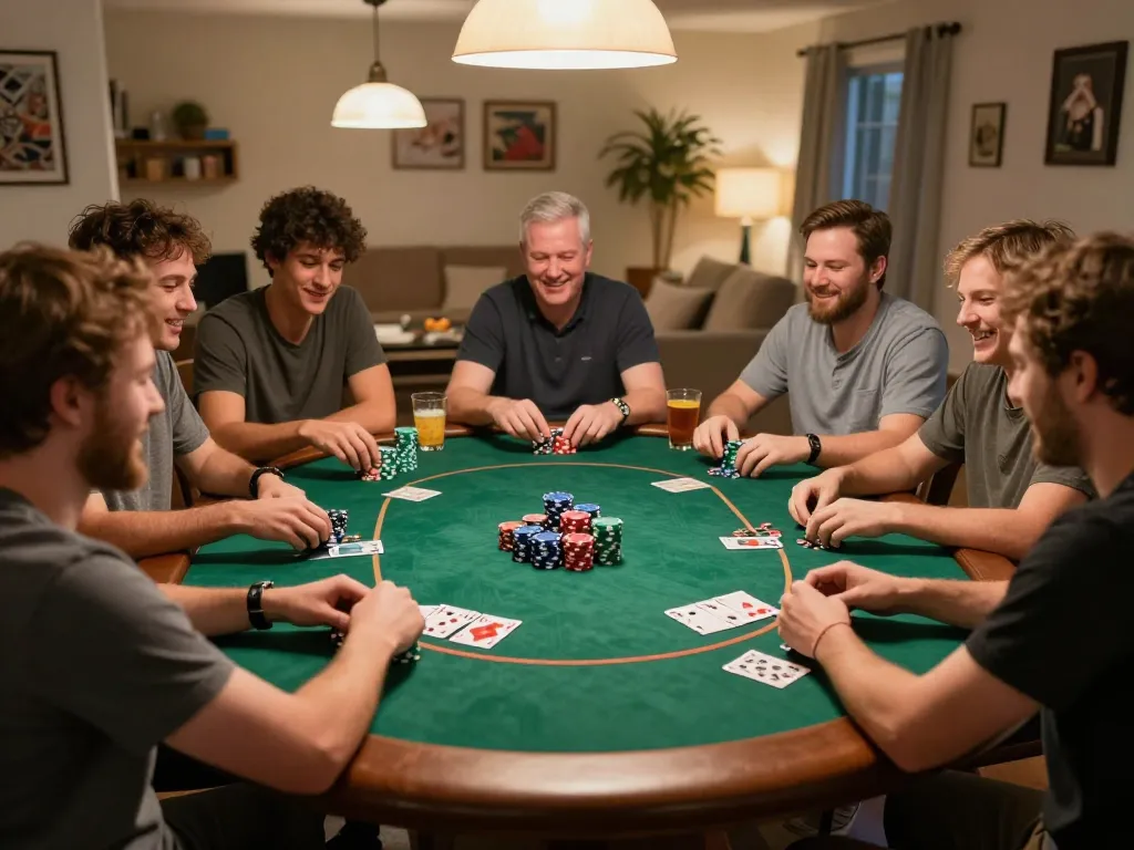 Engage in an exciting home poker night with giường bệnh nhân-style comfort and strategic gameplay.