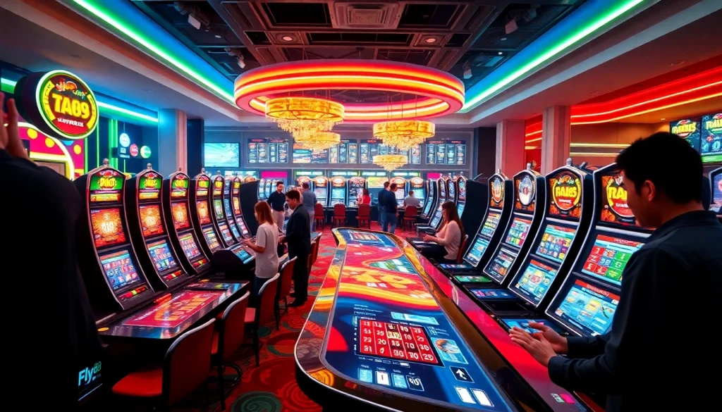 Experience the excitement of Fly88, a vibrant online betting platform featuring interactive gaming experiences.