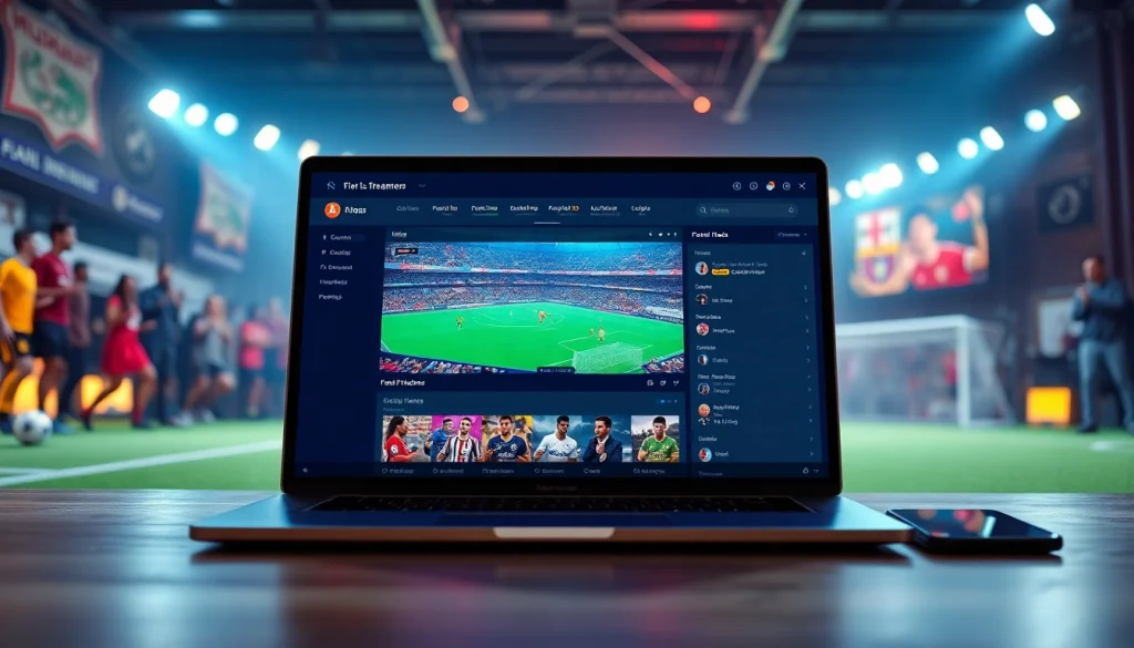 Socolive.com.co interactive football streaming interface with live HD match broadcast and user comments.