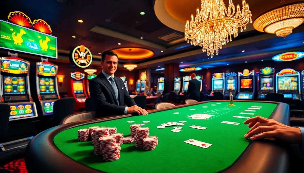 Rasakan sensasi di jmacdonaldphoto.com dengan adegan poker kasino mewah yang menampilkan meja yang hidup serta pemain yang antusias.